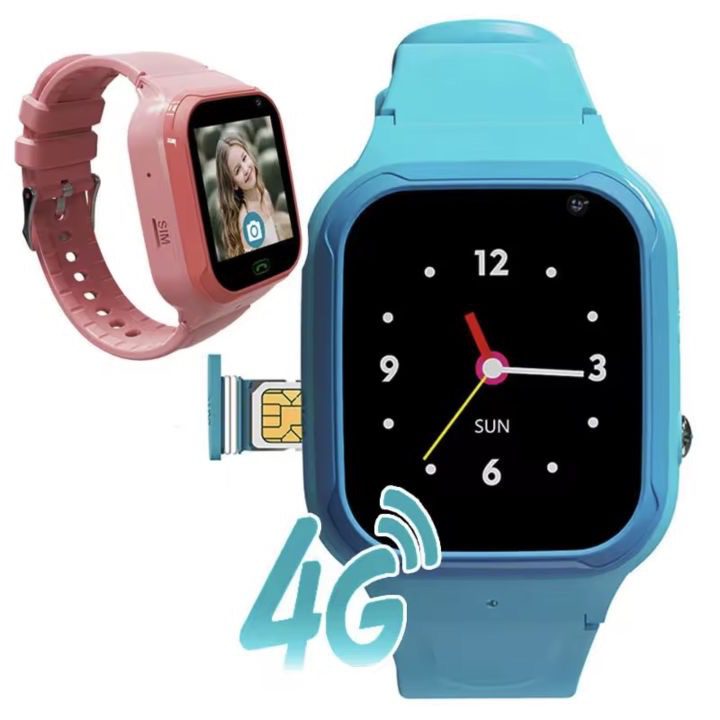 4G Kids GPS Smartwatch with Video Calling Unbranded 4G kids GPS smartwatch with video calling and SIM card