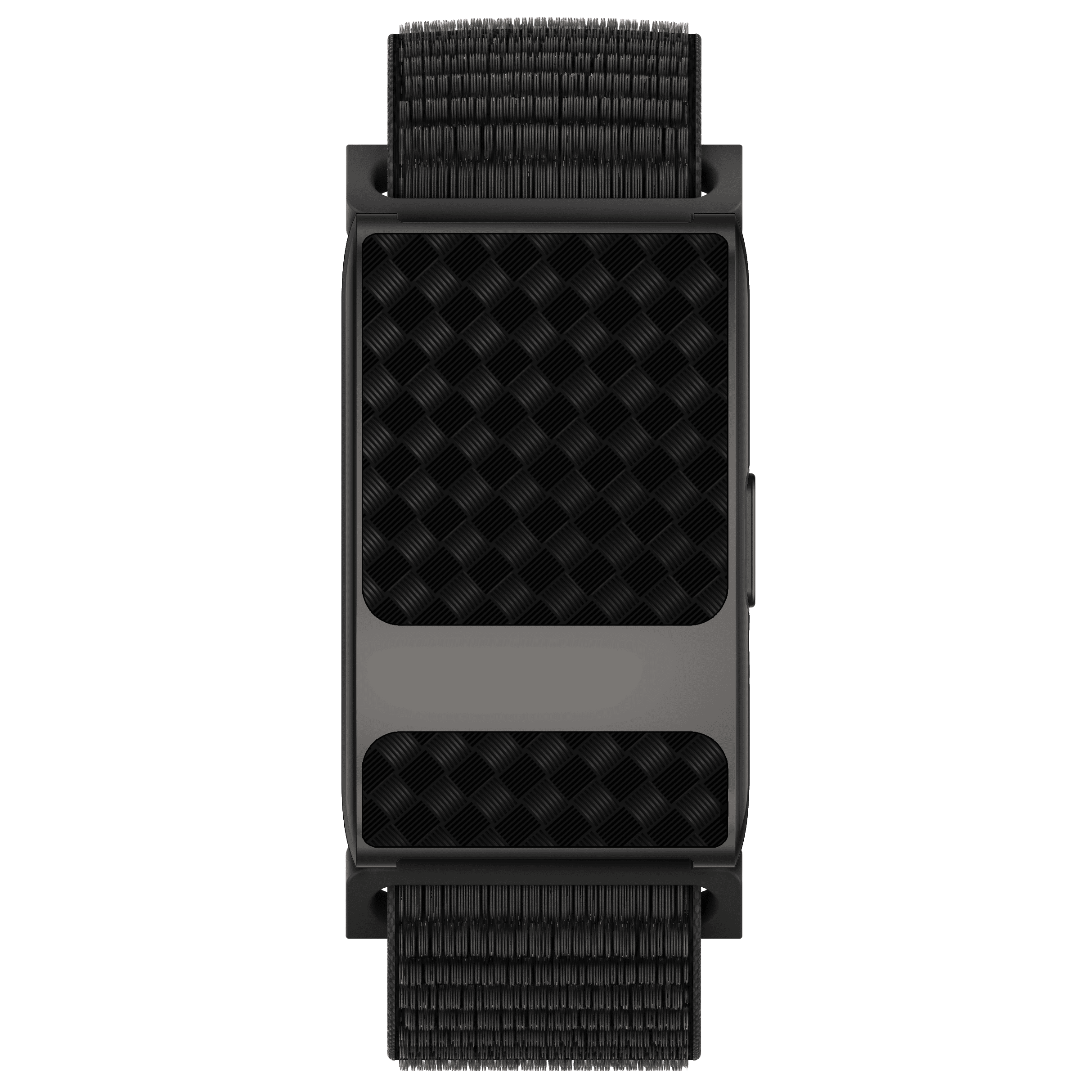 tk35_1_3 TK35Pro black woven-strap screen-free bracelet front view
