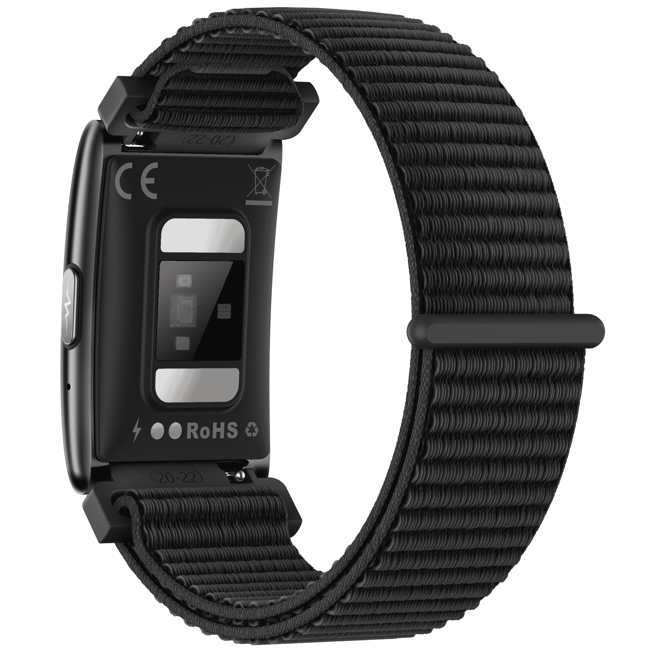 tk35_4_3 TK35Pro bracelet rear optical sensor and woven strap