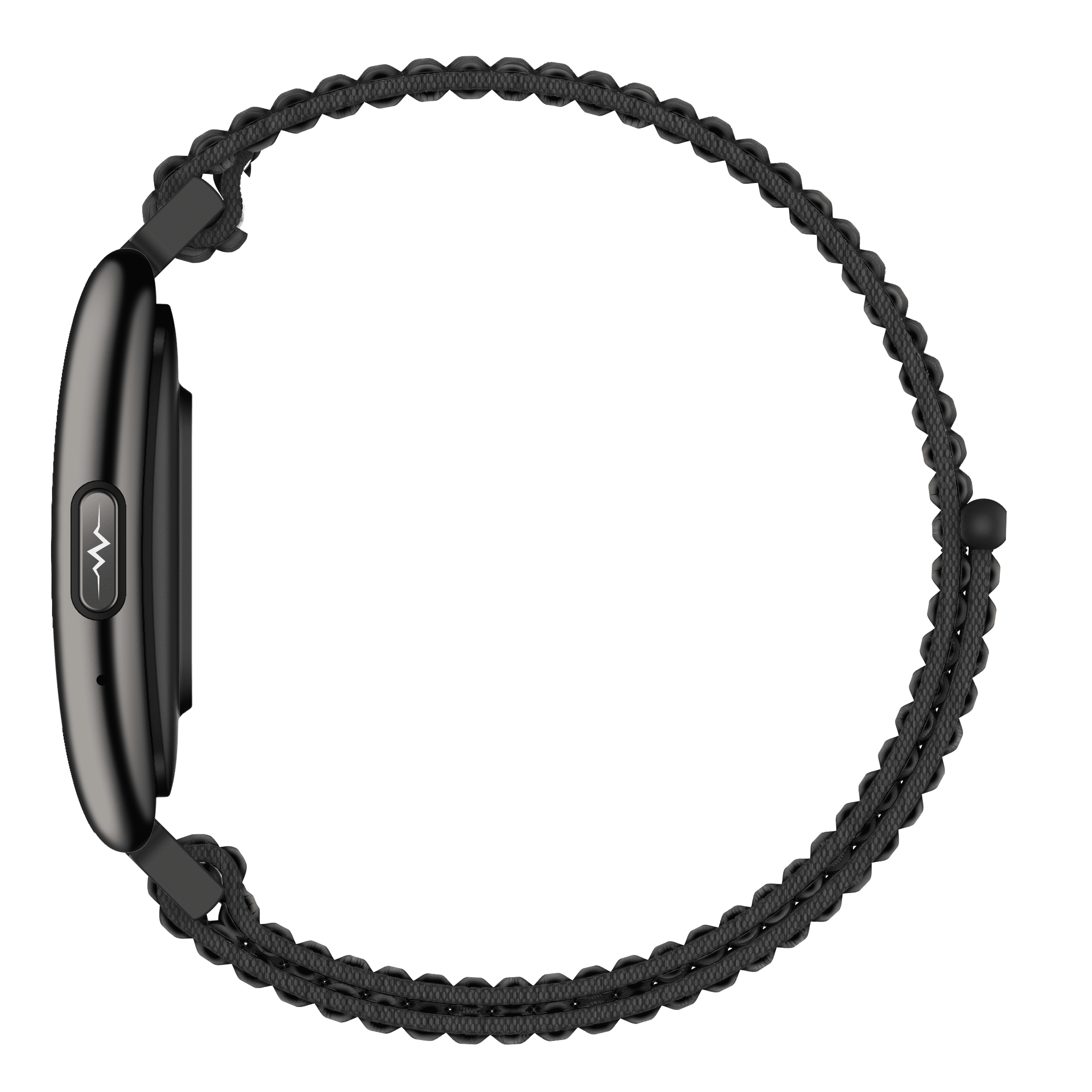 tk35_7_1 TK35Pro black woven-strap bracelet side profile